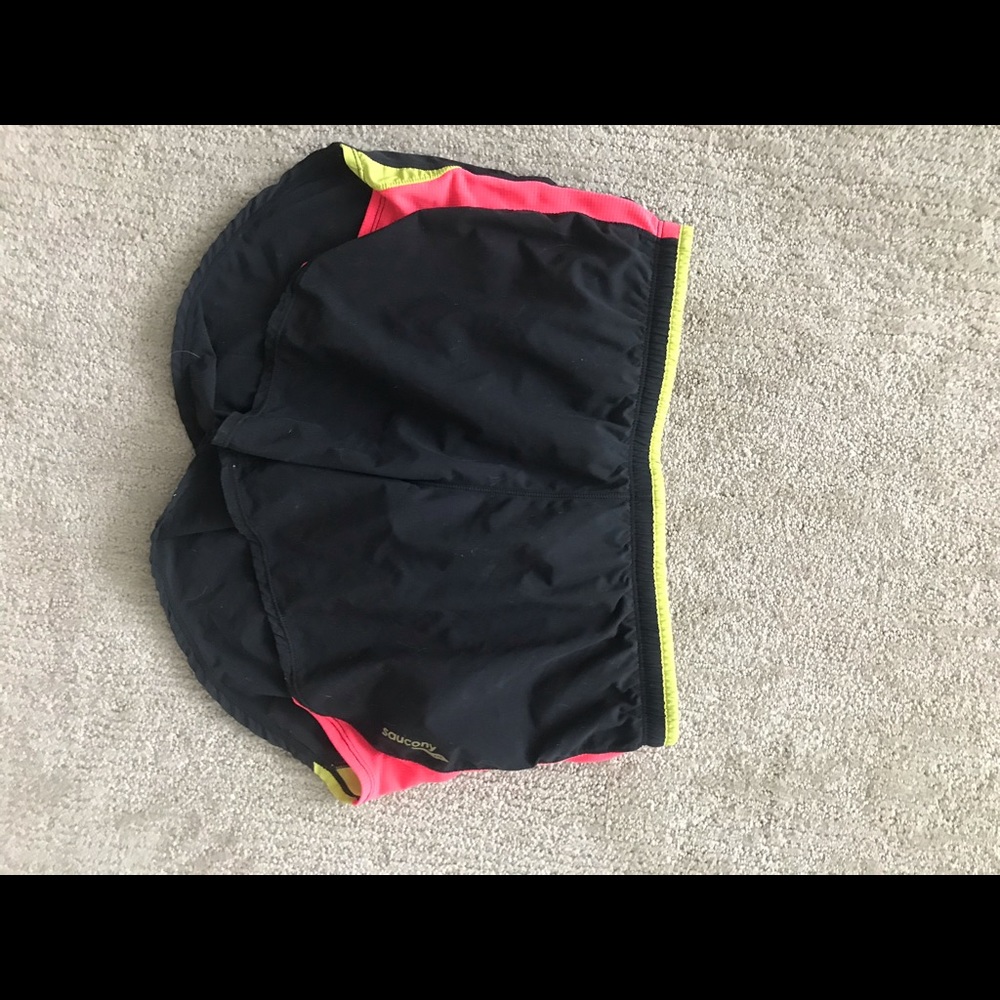 lined running shorts
